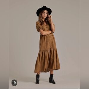 Rylee + Cru Mandi Dress - Chartreuse